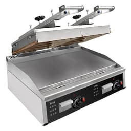 Highspeed Doppel-Kontaktgrill | Hamburger Grill - 12 kW - automatisch - Digitales Display