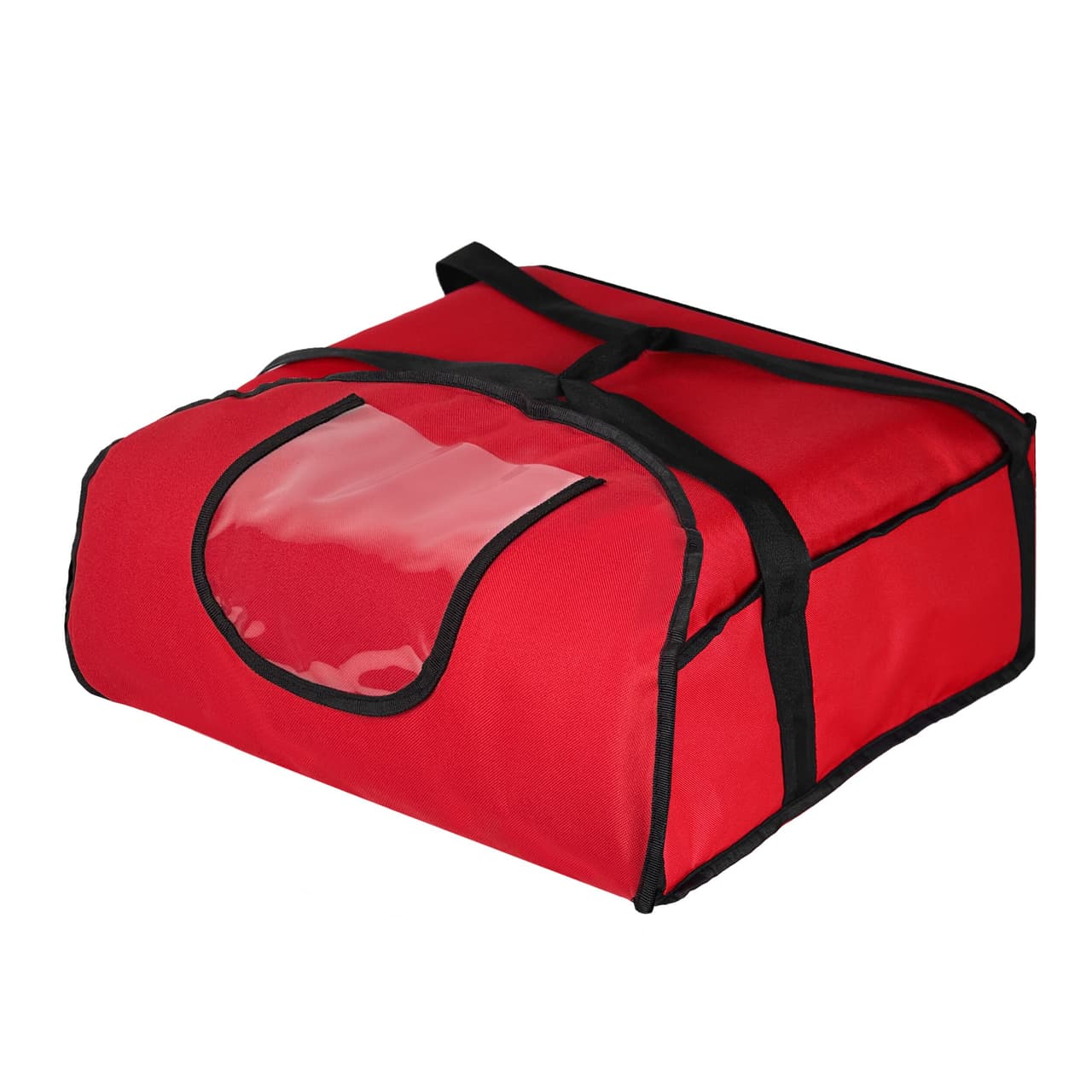 Pizzabag / Isoliertasche - für 5 Pizzakartons 43x43cm - Rot