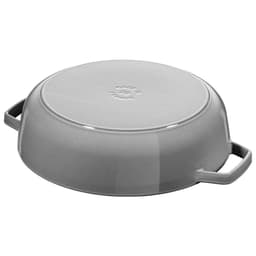 STAUB | BRAISERS - Bräter mit Chistera Drop-Structure - 280mm - Gusseisen - Graphit-Grau