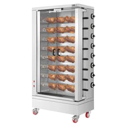 Gas Hähnchengrill - 51,73kW -  mit 8 Spießen für bis zu 48 Hähnchen