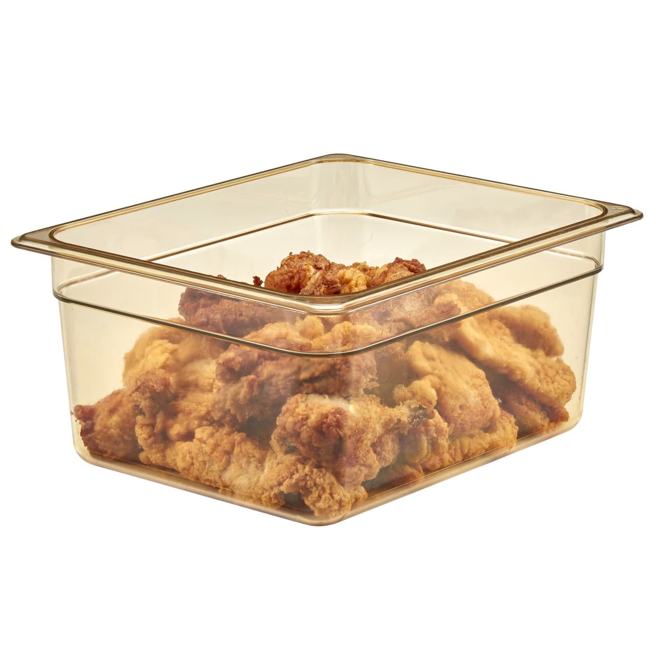 (6 Stück) CAMBRO | H-PAN™ -  Hitzebeständige GN 1/2 Behälter - Bernstein - Tiefe: 150mm