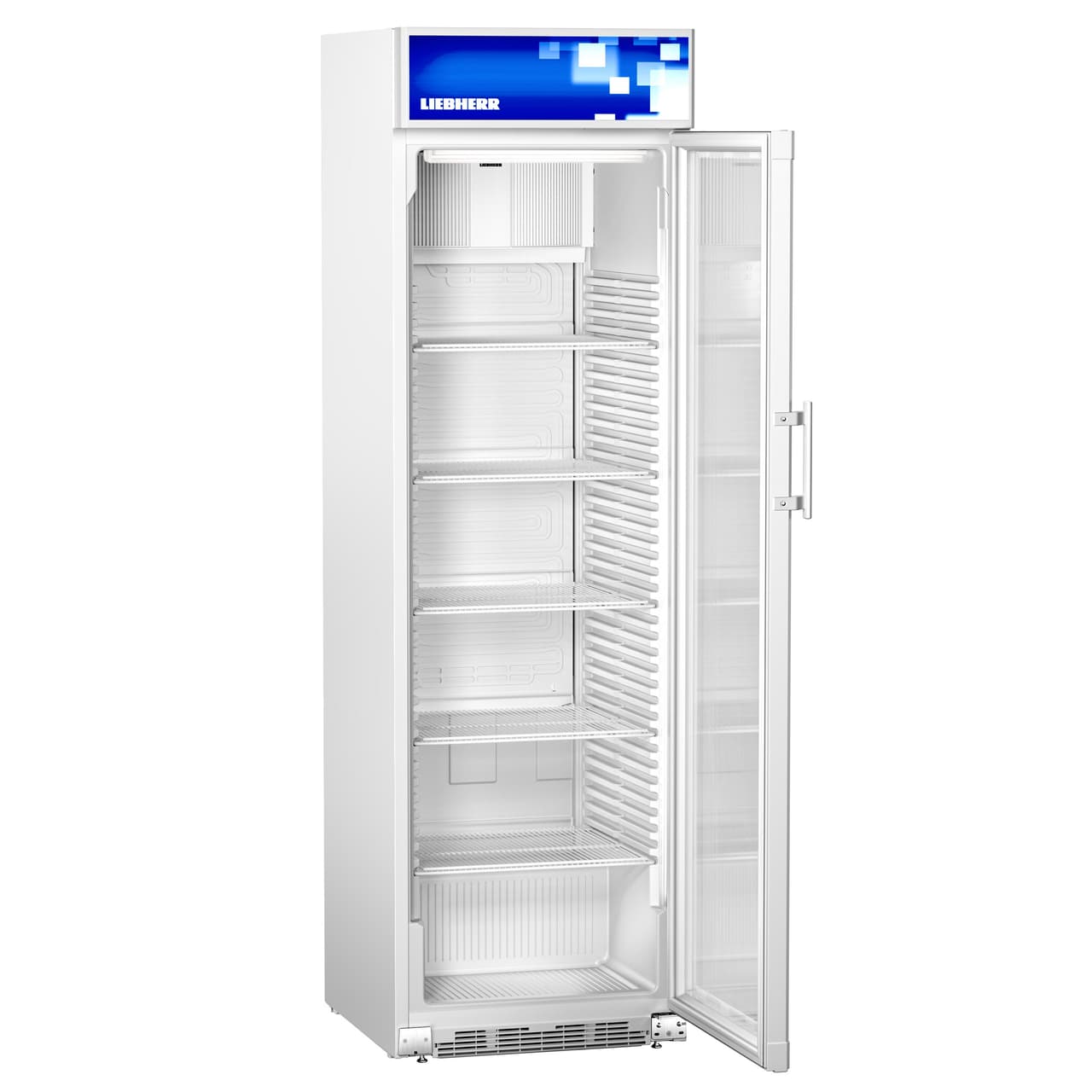 LIEBHERR | Getränkekühlschrank COMFORT - 385 Liter - mit 1 Glastür & Werbedisplay - Weiß