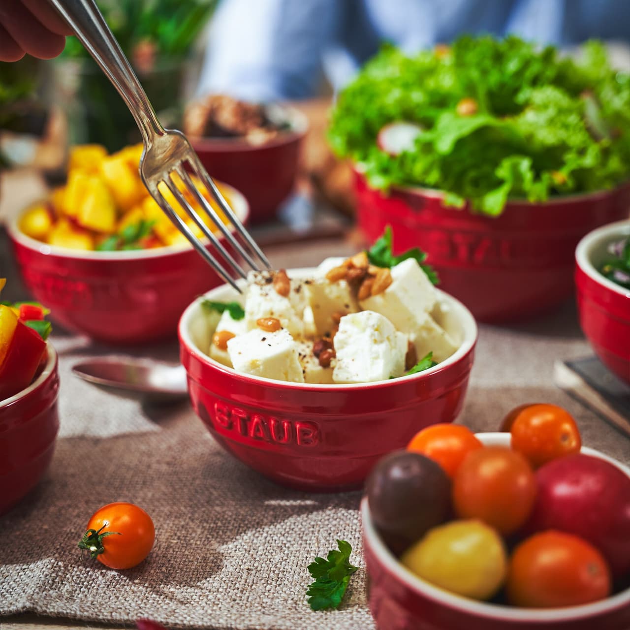 STAUB | CERAMIQUE - Schüssel - Ø 170mm - Keramik - Kirsch-Rot