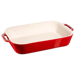 STAUB | CERAMIQUE - Auflaufform - 340x240mm - Keramik - Kirsch-Rot