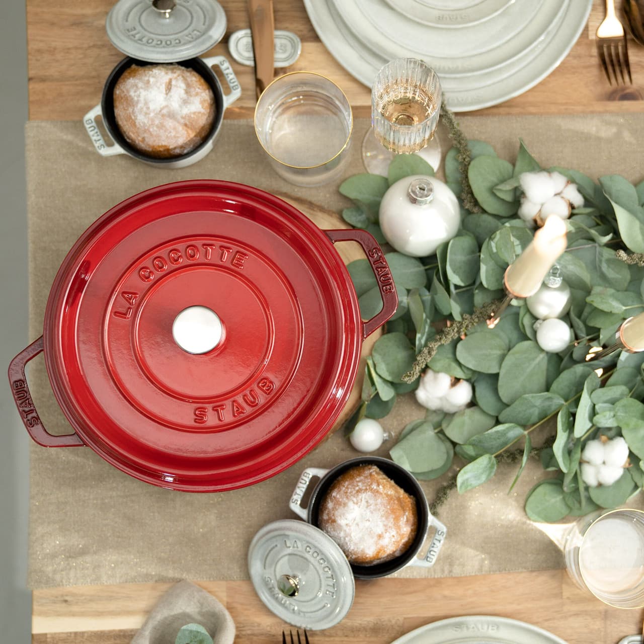 STAUB | LA COCOTTE - Cocotte - Ø 180mm - Gusseisen - Kirsch-Rot