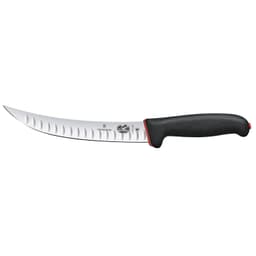 VICTORINOX | FIBROX DUAL GRIP - Schlachtmesser mit Kullenschliff - Klinge: 200mm