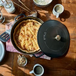 STAUB | BRAISERS - Bräter mit Chistera Drop-Structure - 240mm - Gusseisen - Schwarz