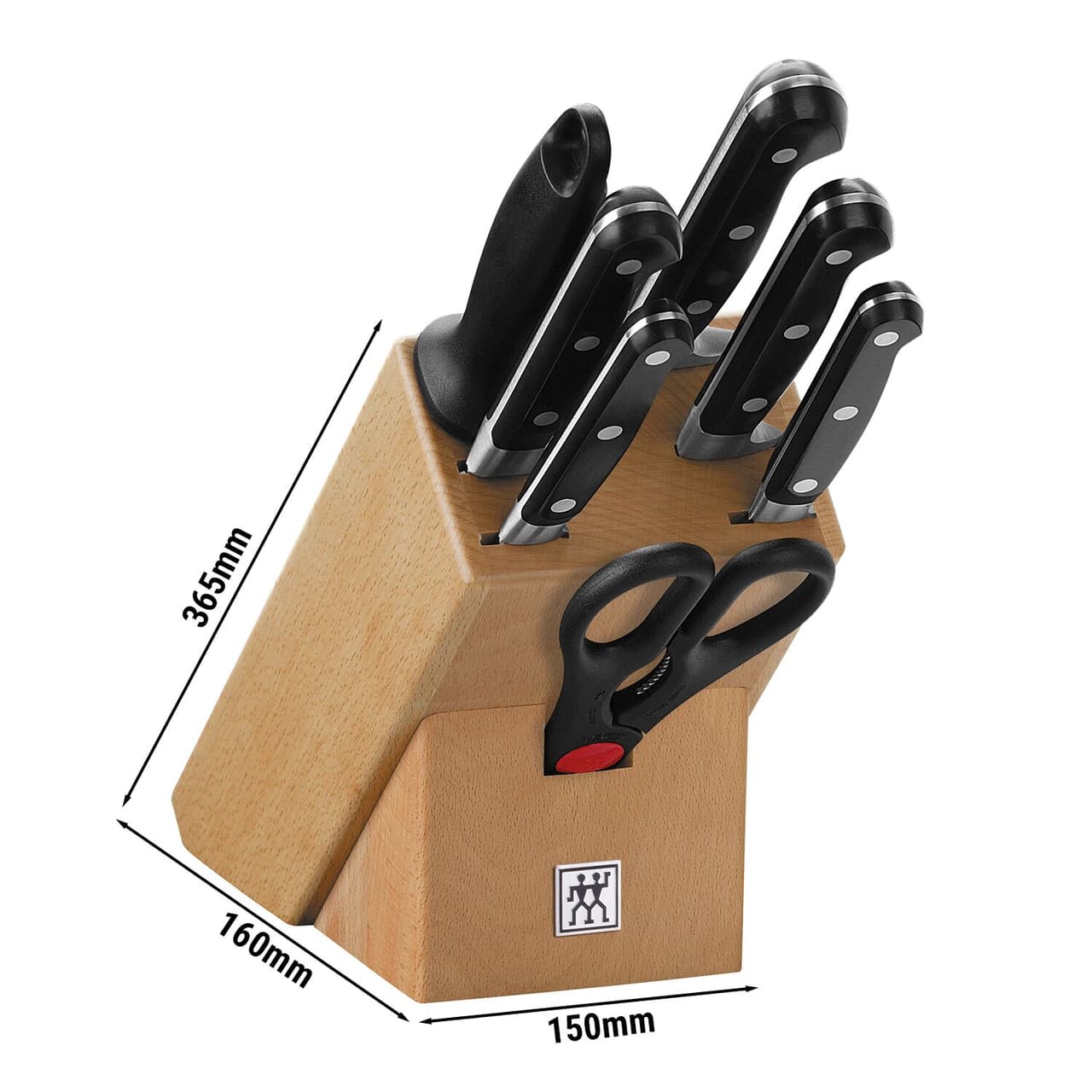 ZWILLING | PROFESSIONAL S - Messerblockset - 8-tlg - Natur