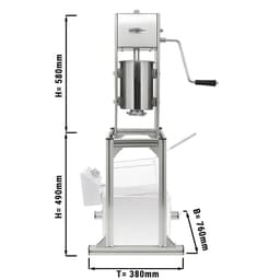 Churro Maschine - 3 Liter - inkl. Untergestell