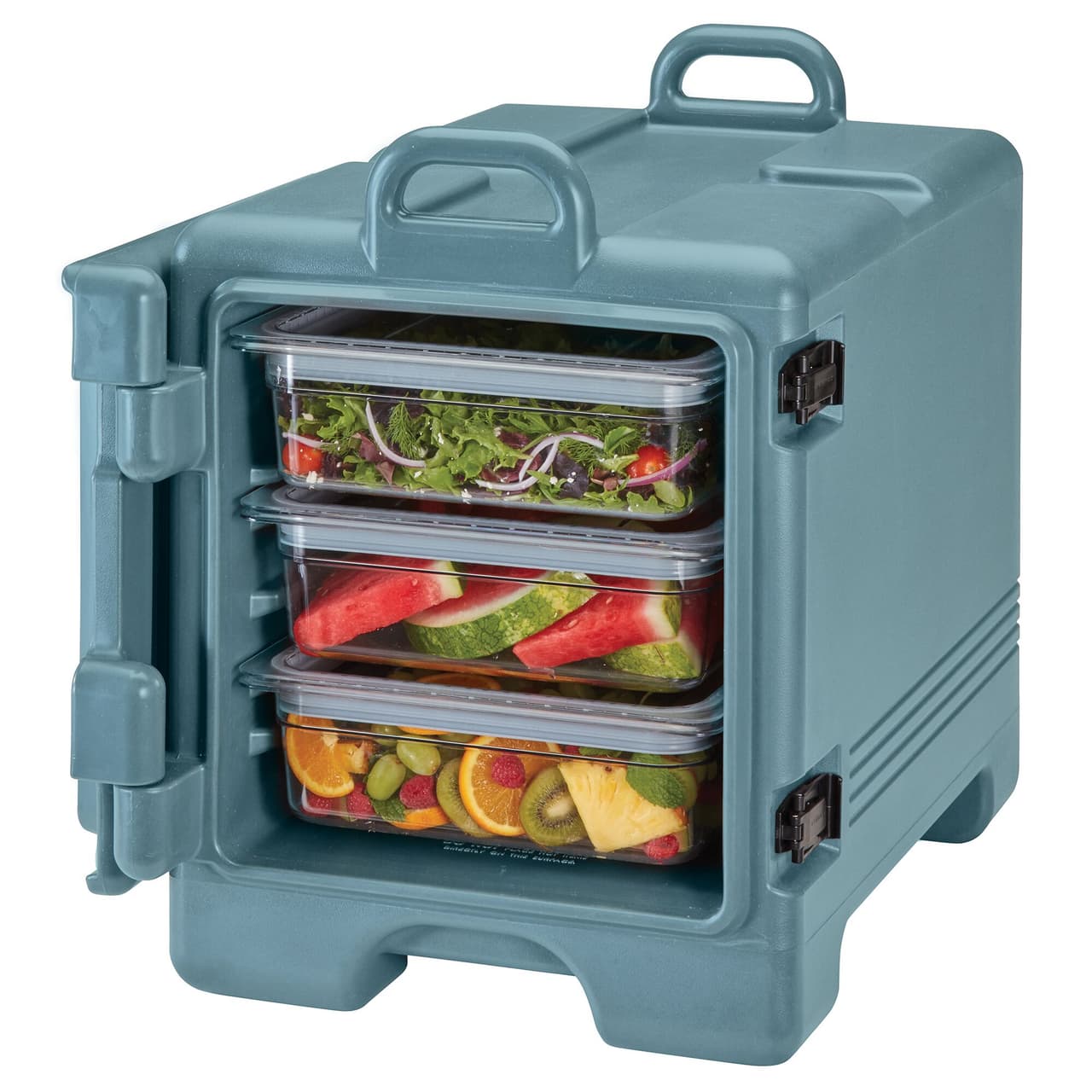 CAMBRO | ULTRA PAN CARRIER® - Thermobehälter 34 Liter - für 3x GN 1/1 Behälter - Schieferblau