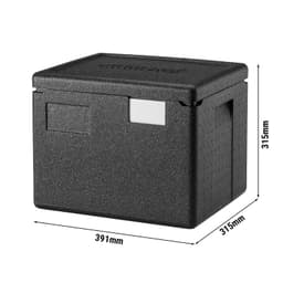 CAMBRO | CAM GOBOX® -  Toploader - GN 1/2 - Schwarz