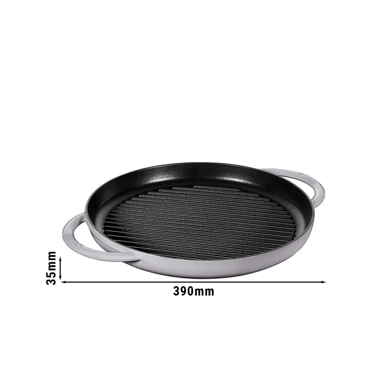 STAUB | GRILL PANS - Pure Grill - Ø 300mm - Gusseisen - Graphit-Grau