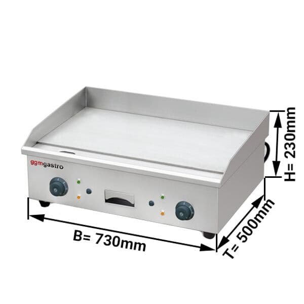 Elektrogrill Bratplatte - 4,3 kW