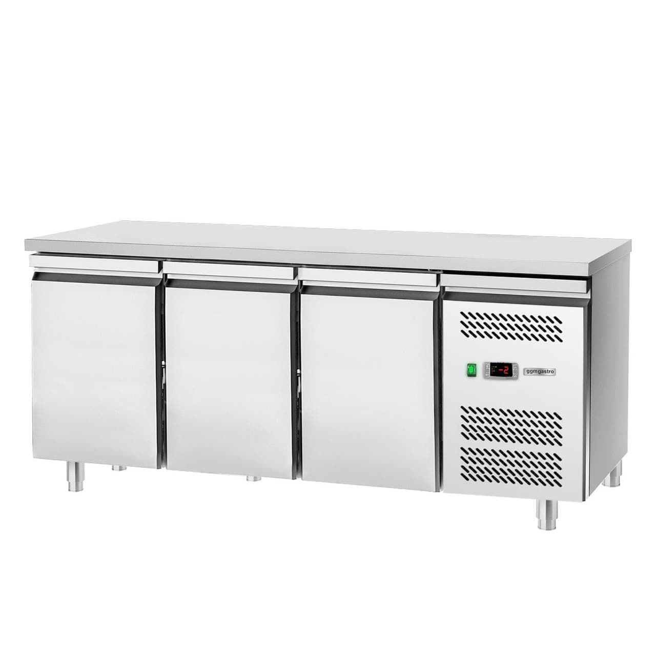 Bäckereikühltisch Eco - 2000x800mm - mit 3 Türen