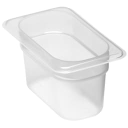 (6 Stück) CAMBRO | CAMWEAR® -  Polypropylen GN 1/9 Behälter - milchig - Tiefe: 100mm