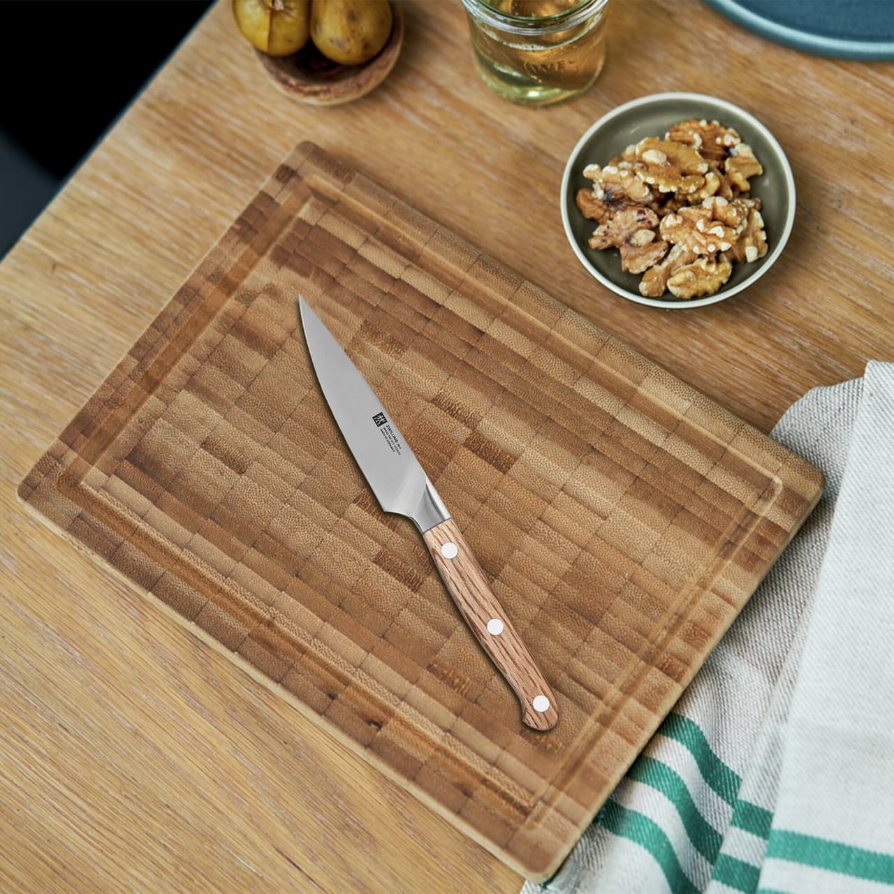 ZWILLING | PRO WOOD - Spick- & Garniermesser - Klinge: 100mm