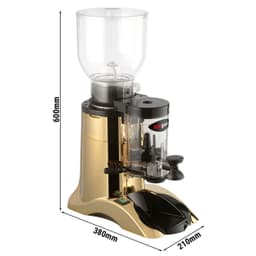 Kaffeemühle - Gold - 2kg - 356 Watt - 77dB