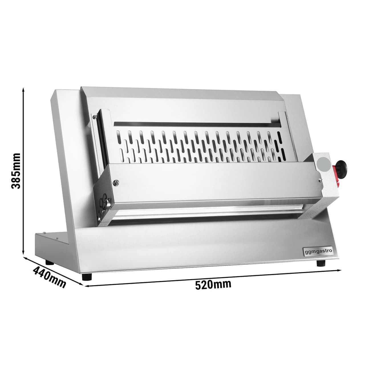 Teigausroller - für 350mm Pizzateig