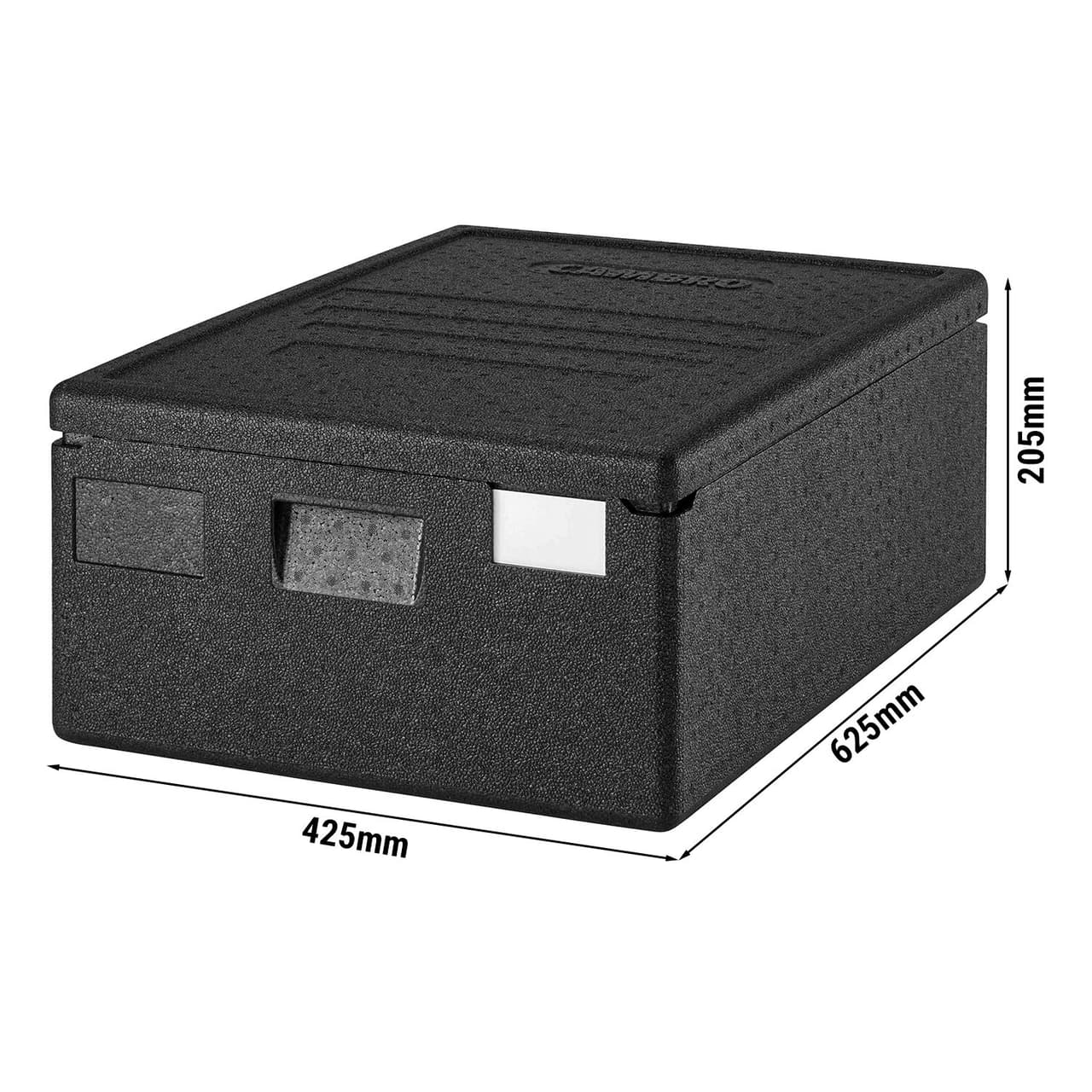 CAMBRO | CAM GOBOX® -  Toploader - EN 60x40 - Schwarz