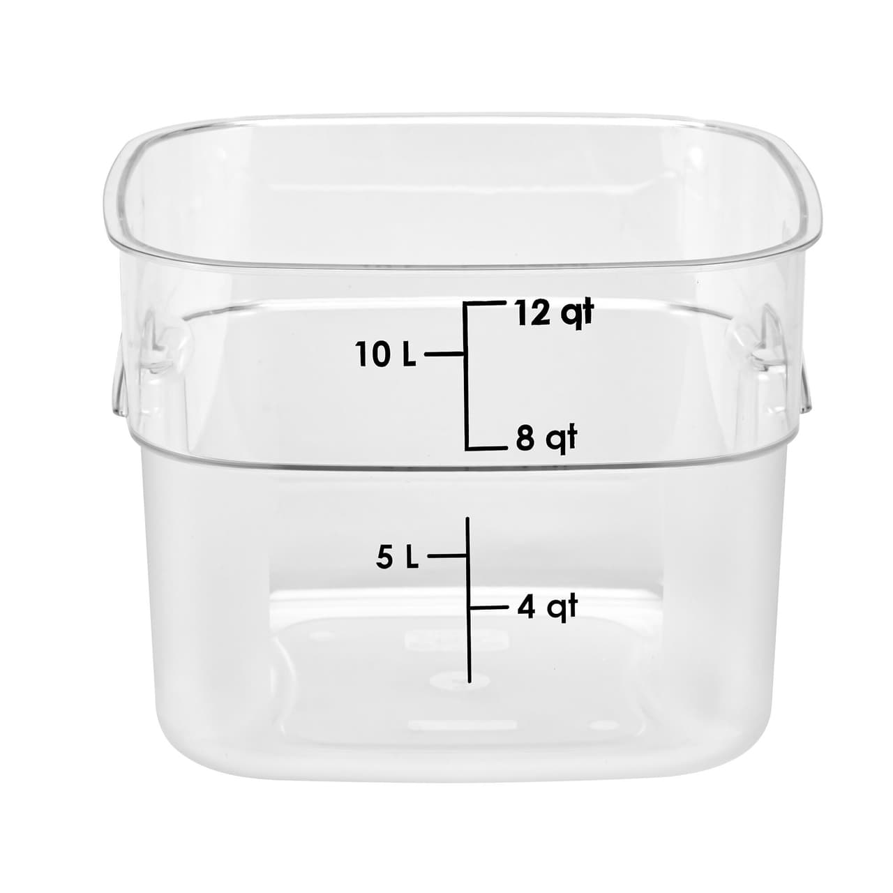 (6 Stück) CAMBRO | CAMWEAR® -  FreshPro Behälter - 11,4 Liter - Transparent