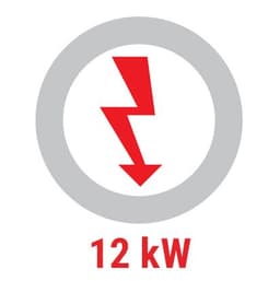 Induktionskochfeld - 12 kW - 4 Kochfelder