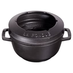 STAUB | SPECIALITIES - Fondue Set - Ø 180mm - Gusseisesn -Schwarz