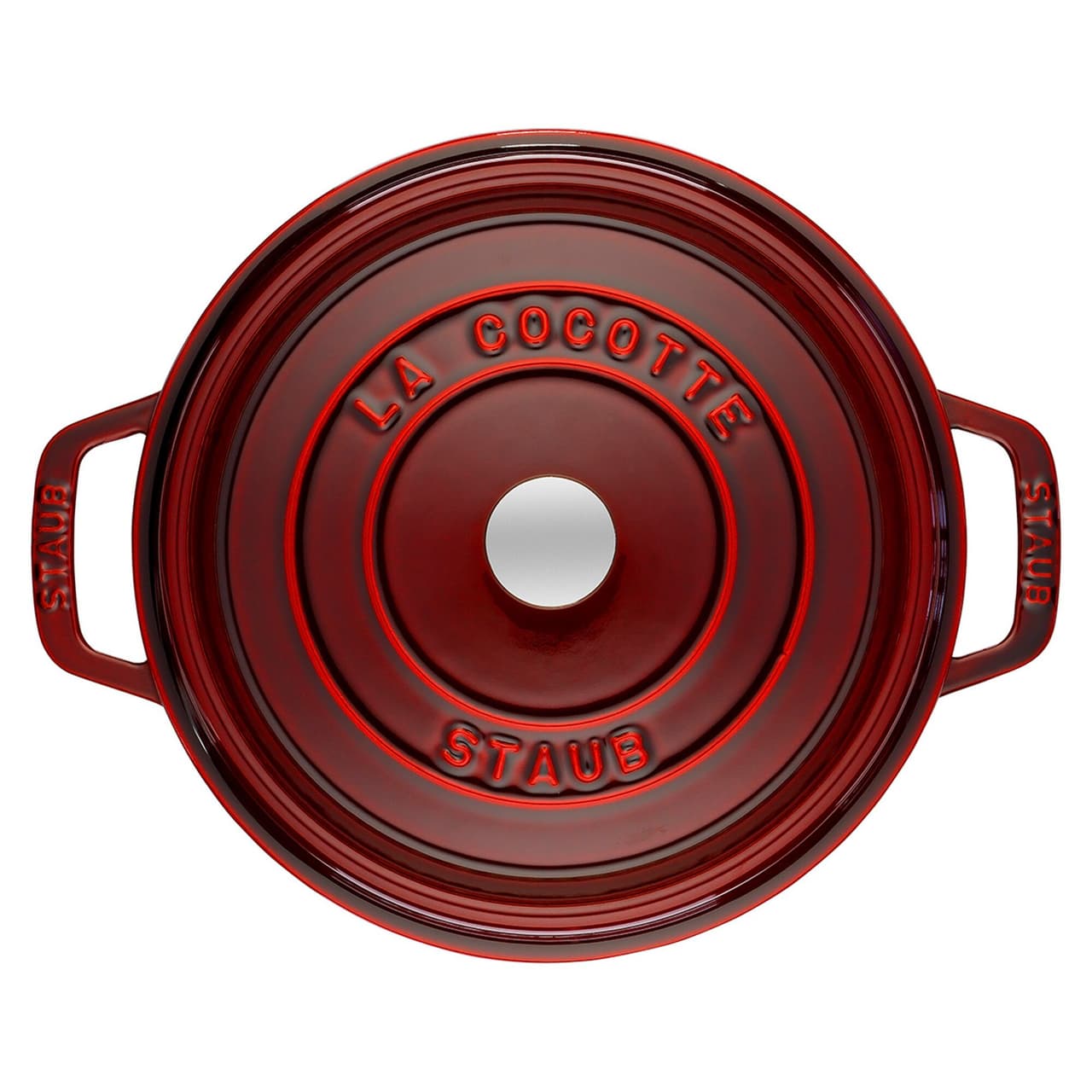 STAUB | LA COCOTTE - Cocotte - Ø 180mm - Gusseisen - Grenadine-Rot