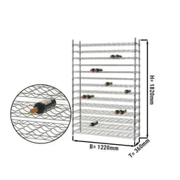 (2 Stück) Weinlagerungsregal - für insgesamt 168 Flaschen