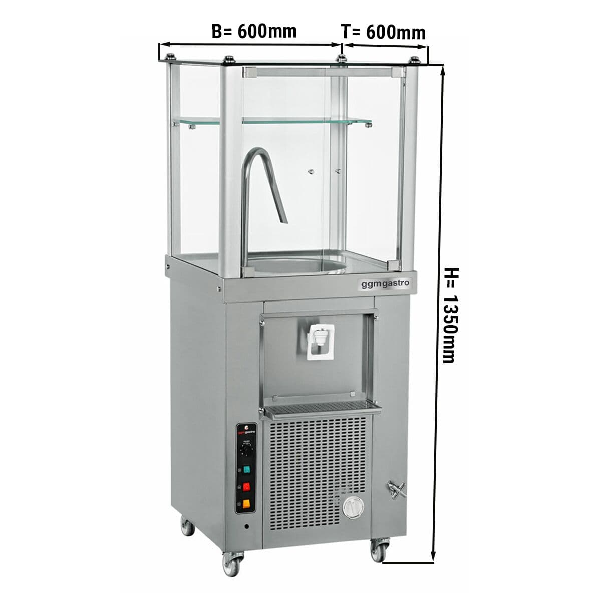 Ayranmaschine - 40 Liter - Edelstahl