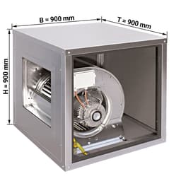 Airbox - 9300 m³ pro Stunde