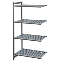 CAMBRO | Camshelving® - Basics Plus Anbauregal - 870mm - mit geschlitzten Regalböden