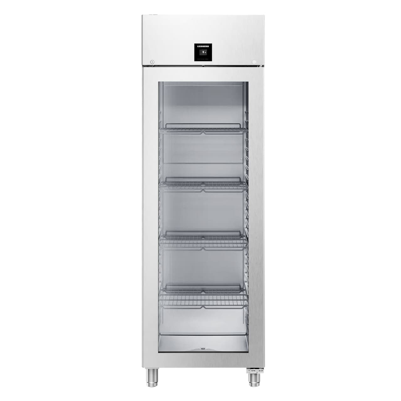 LIEBHERR | Kühlschrank Edelstahl PERFECTION - 486 Liter - GN 2/1 - Innen Edelstahl - mit 1 Glastür