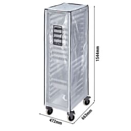 CAMBRO | Abdeckung aus Vinyl - für CAMSHELVING® Wagen 18x GN 1/1