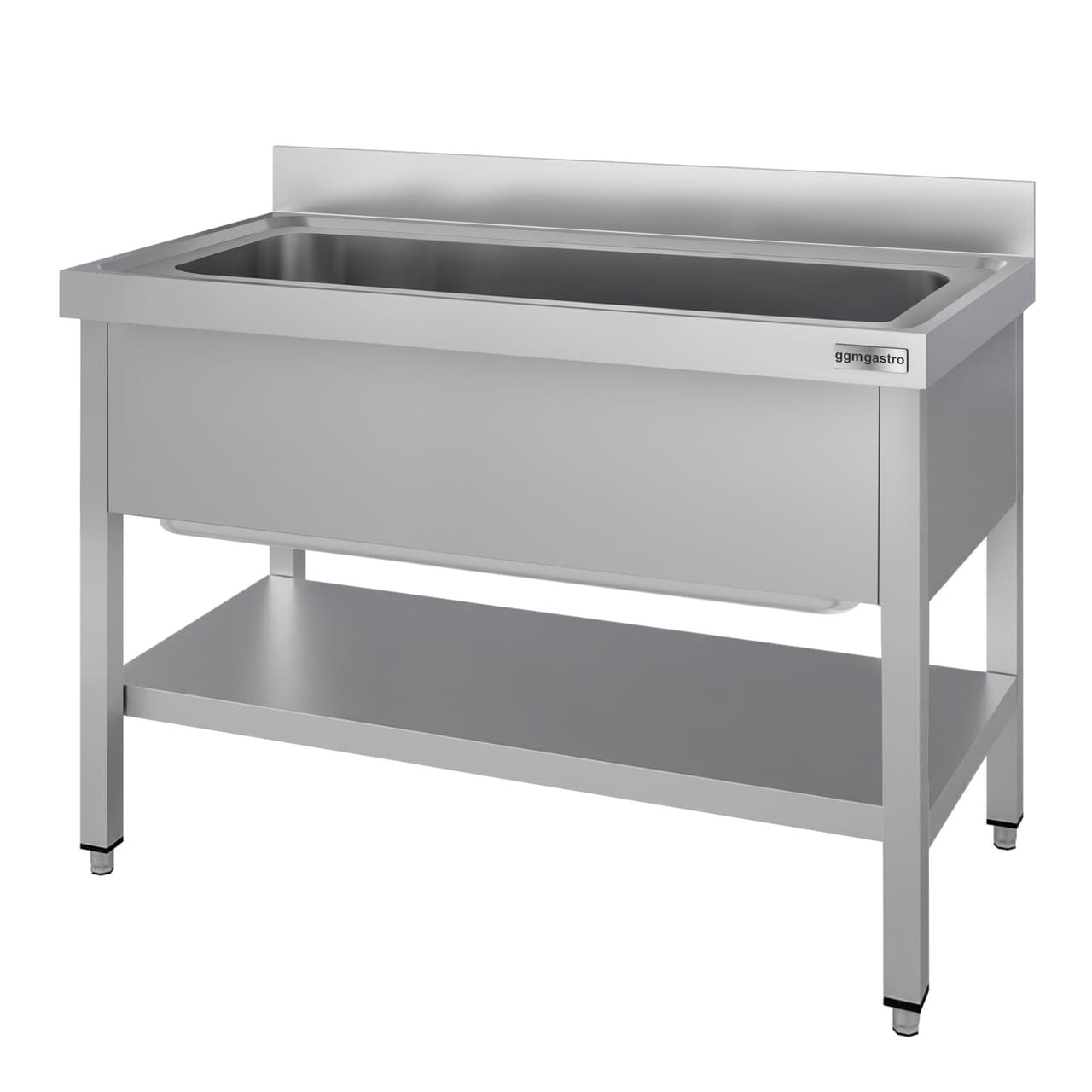 Topfspültisch ECO - 1200x600mm - mit Grundboden & 1 Becken