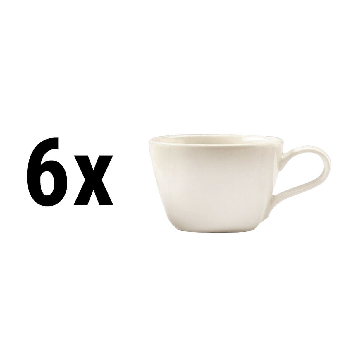 (6 Stück) SELTMANN WEIDEN | Cappuccinotasse - 0,22 Liter