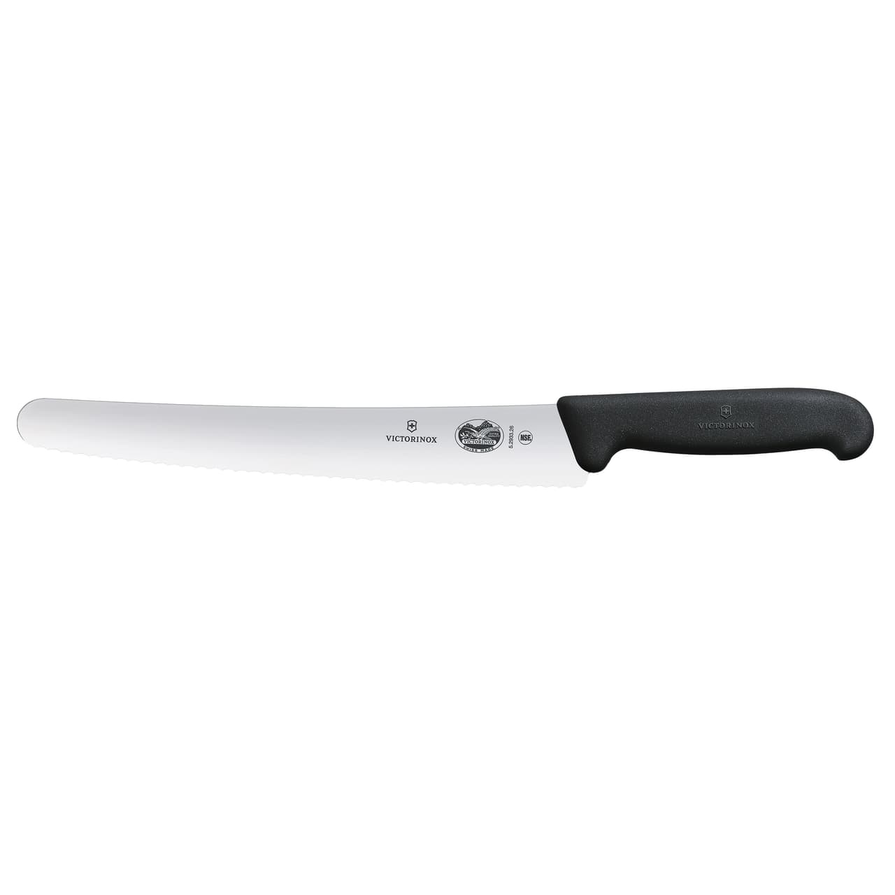 VICTORINOX | FIBROX - Brot- & Konditormesser mit Wellenschliff - Klinge: 260mm