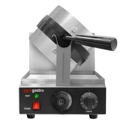 Waffeleisen - Einzeln - 1,3 kW - 180° Drehung