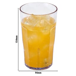 (36 Stück) CAMBRO | LAGUNA - Trinkbecher - 650 ml - BPA-Frei - Transparent