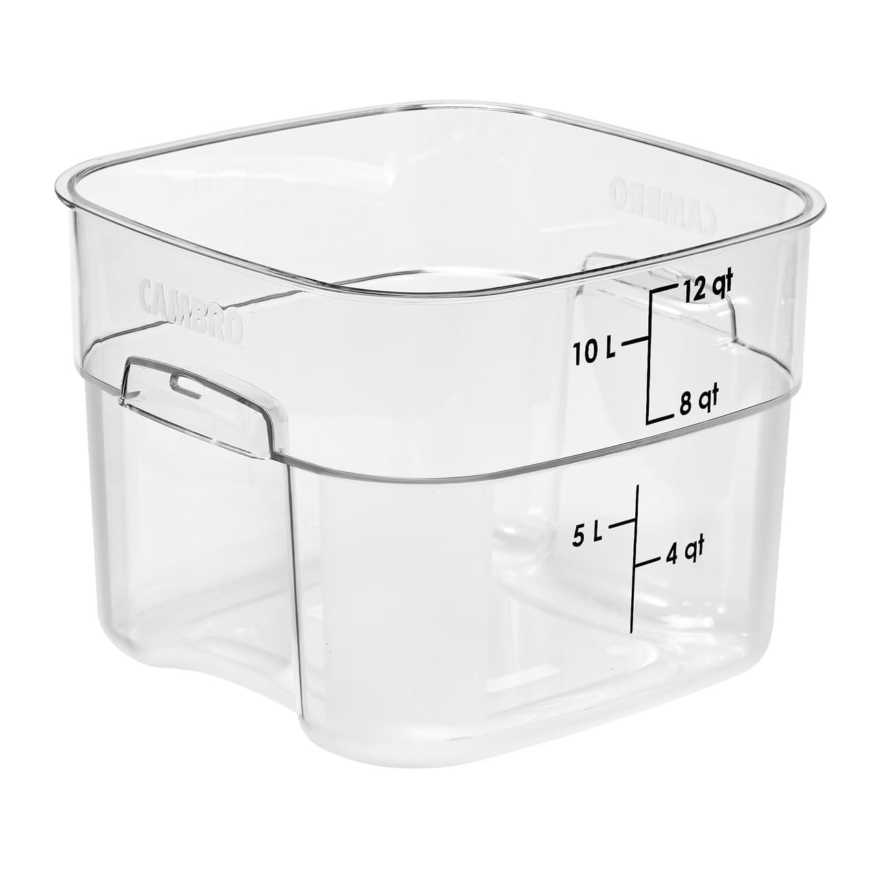 (6 Stück) CAMBRO | CAMWEAR® -  FreshPro Behälter - 11,4 Liter - Transparent