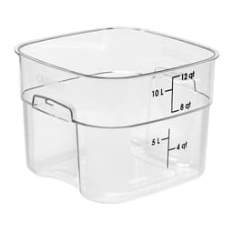 (6 Stück) CAMBRO | CAMWEAR® -  FreshPro Behälter - 11,4 Liter - Transparent