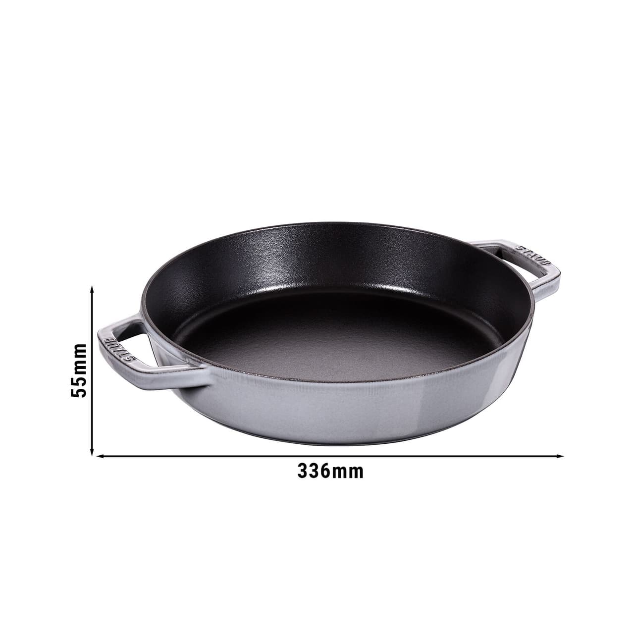 STAUB | PANS - Bratpfanne - Ø 260mm - Gusseisen - Graphit-Grau