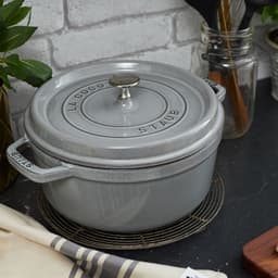 STAUB | LA COCOTTE - Cocotte - Ø 200mm - Gusseisen - Graphit-Grau