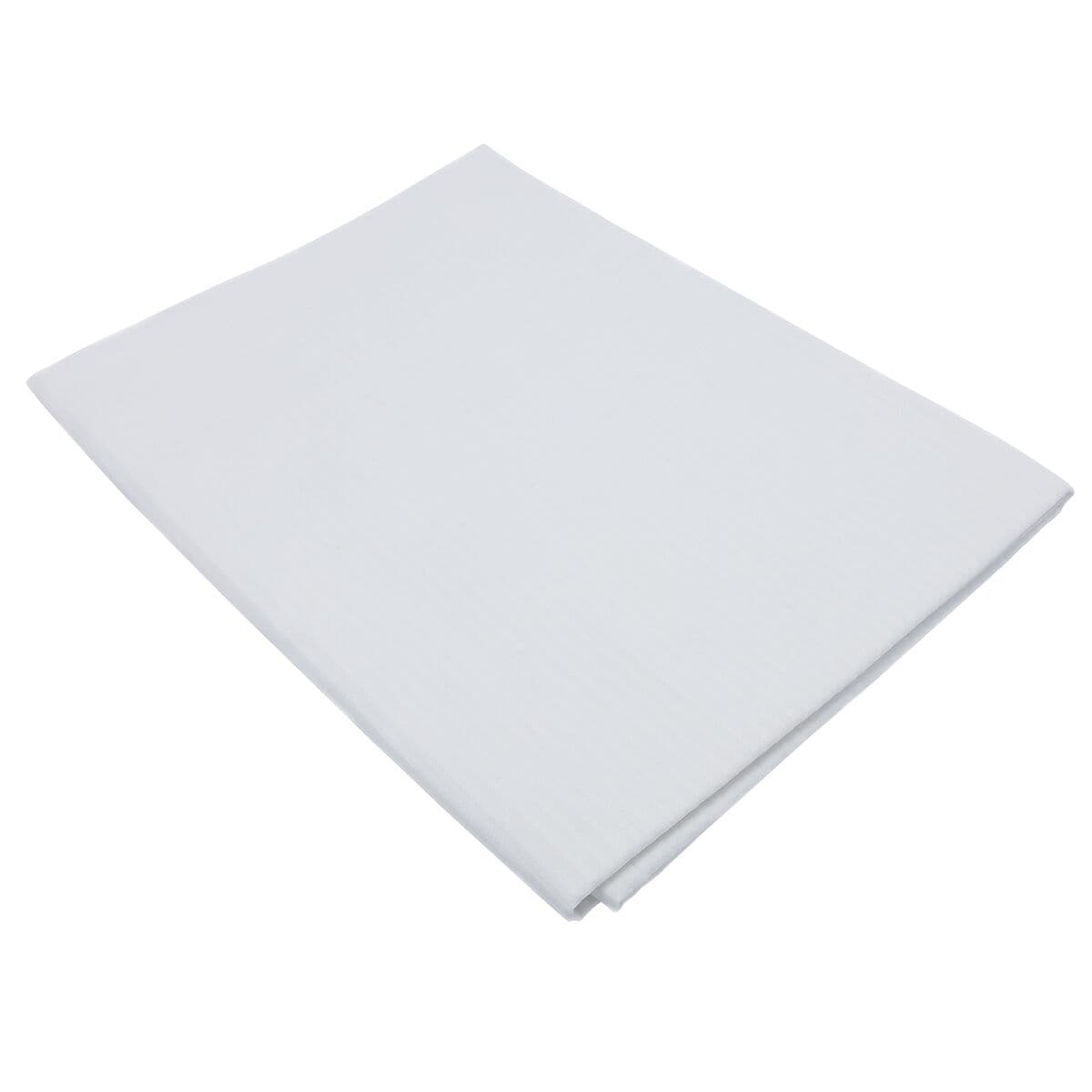 (10 Stück) Damast Bettbezug Linz - 80 x 80 cm - Weiß