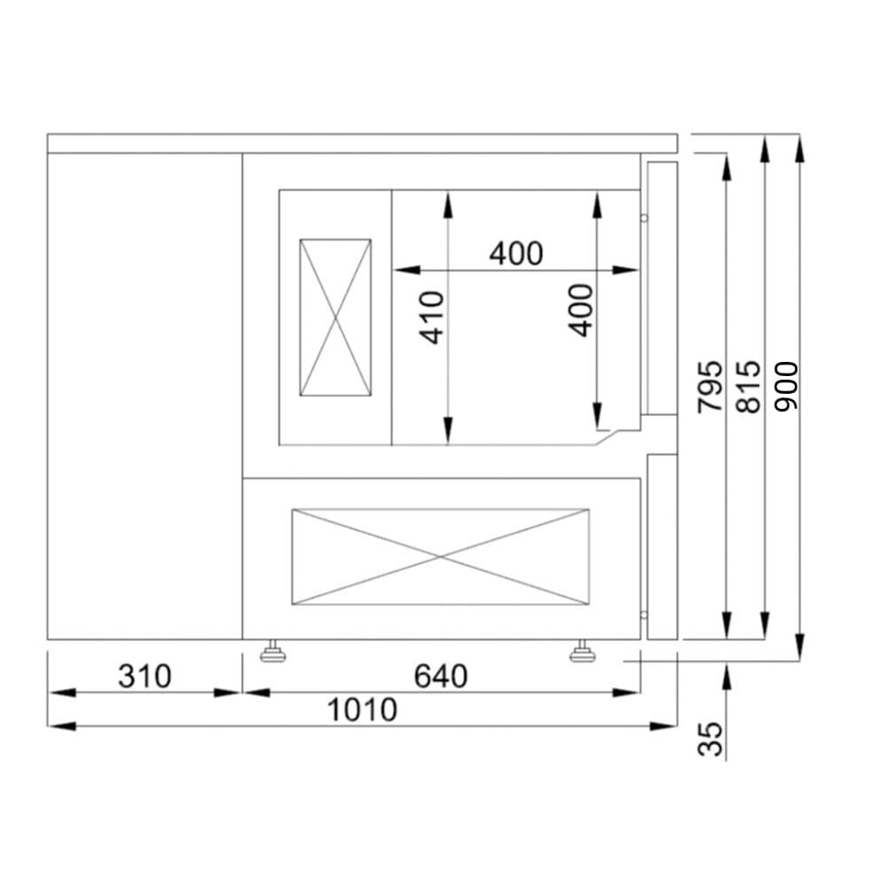 Elektro-Kombidämpfer - Touch - 10x GN 1/1 - inkl. Schockfroster 5x GN 1/1