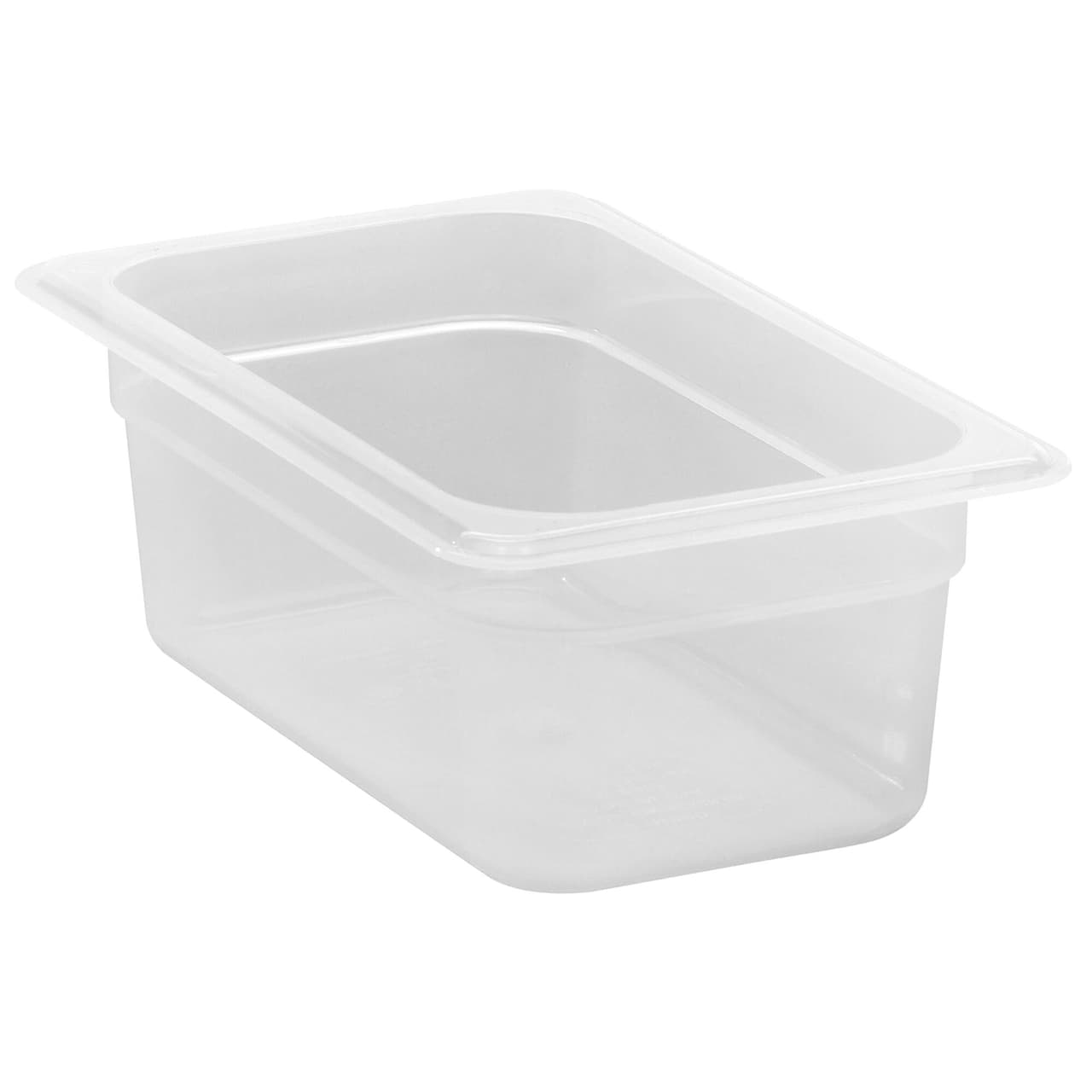 (6 Stück) CAMBRO | CAMWEAR® -  Polypropylen GN 1/4 Behälter - milchig - Tiefe: 100mm