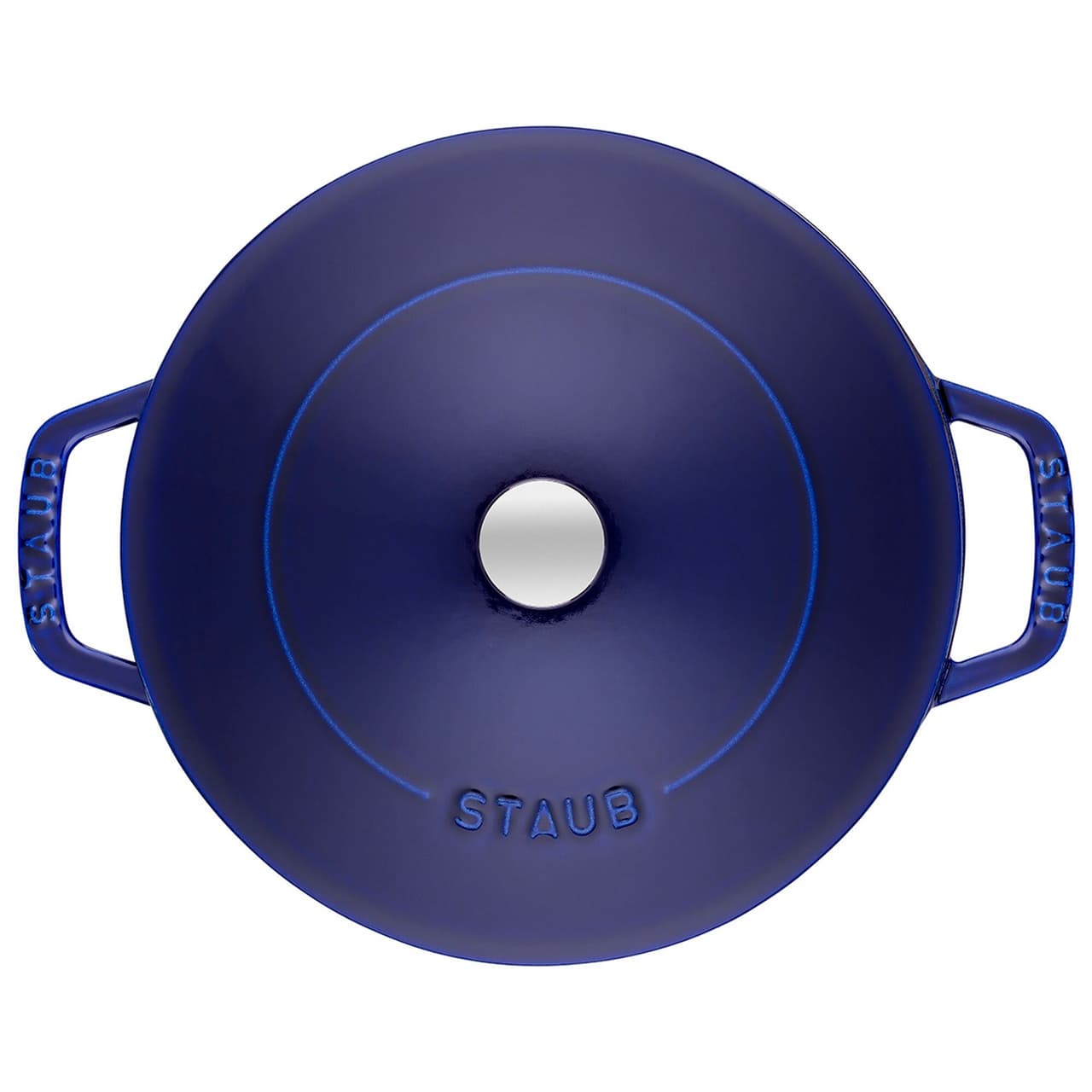 STAUB | BRAISERS - Bräter mit Chistera Drop-Structure - 280mm - Gusseisen - Dunkelblau