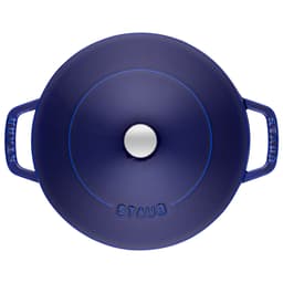 STAUB | BRAISERS - Bräter mit Chistera Drop-Structure - 280mm - Gusseisen - Dunkelblau