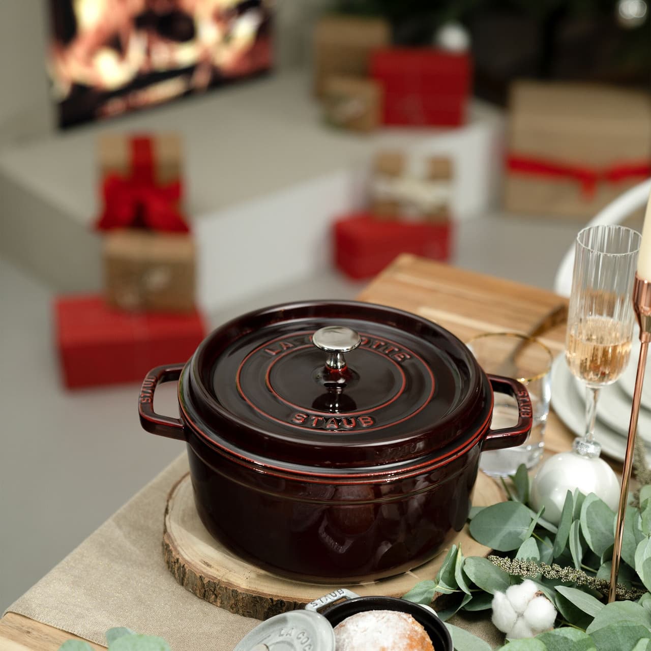 STAUB | LA COCOTTE - Cocotte - Ø 240mm - Gusseisen - Grenadine-Rot