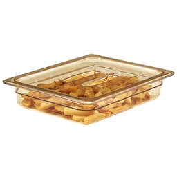 (6 Stück) CAMBRO | H-PAN™ -  Hitzebeständige GN 1/2 Behälter - Bernstein - Tiefe: 65mm