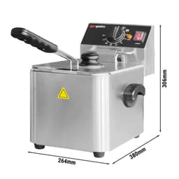 Elektro Fritteuse - 4 Liter - 2,5 kW